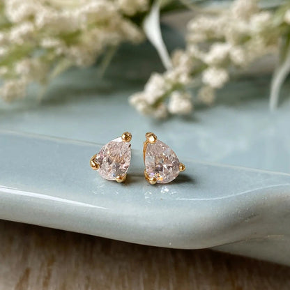 Teardrop Studs