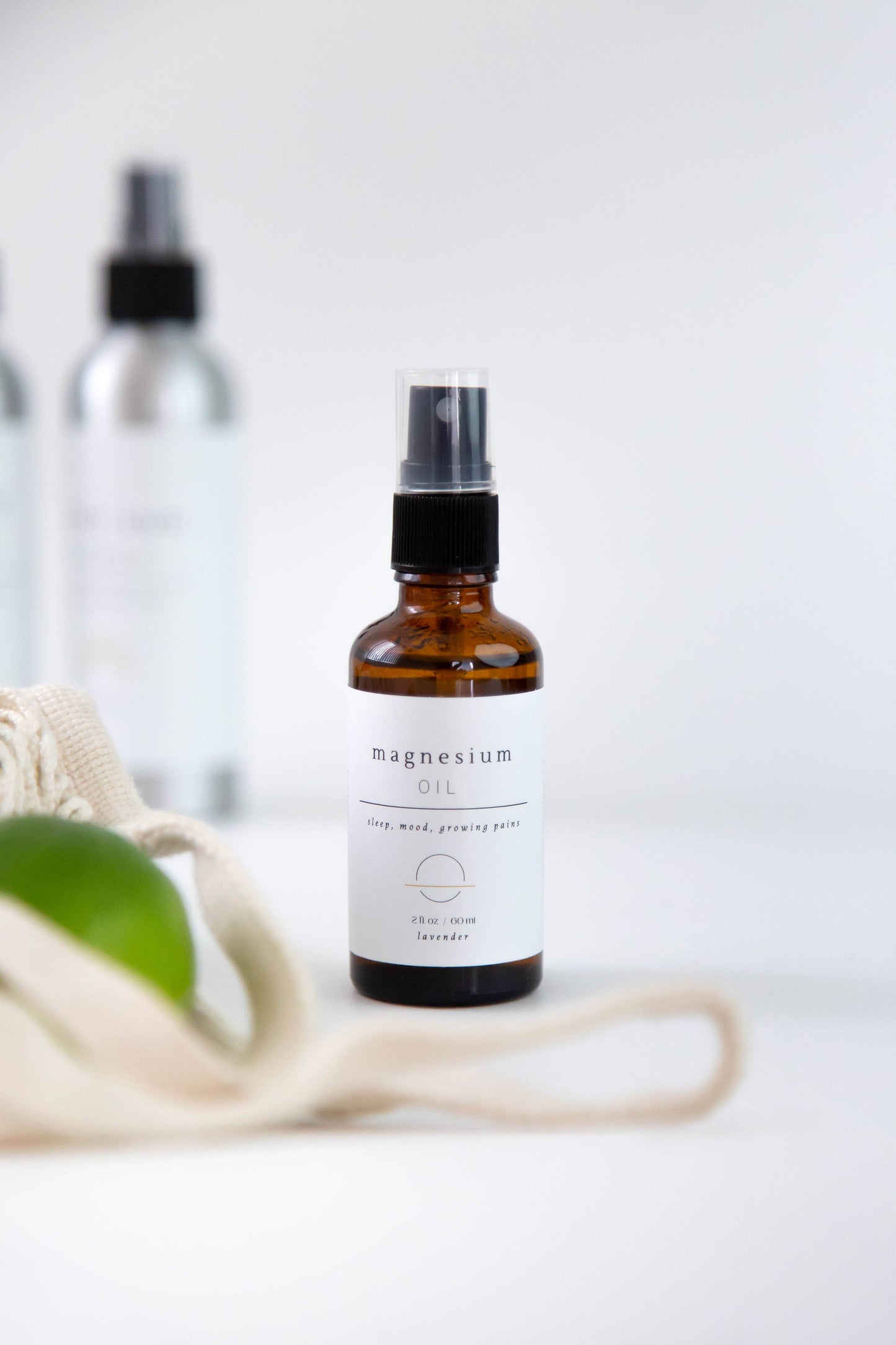 Magnesium Spray: Unscented / 3.34 oz/100ml