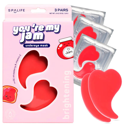 You're My Jam Brightening Hydrogel Undereye Patches | 3 Pack