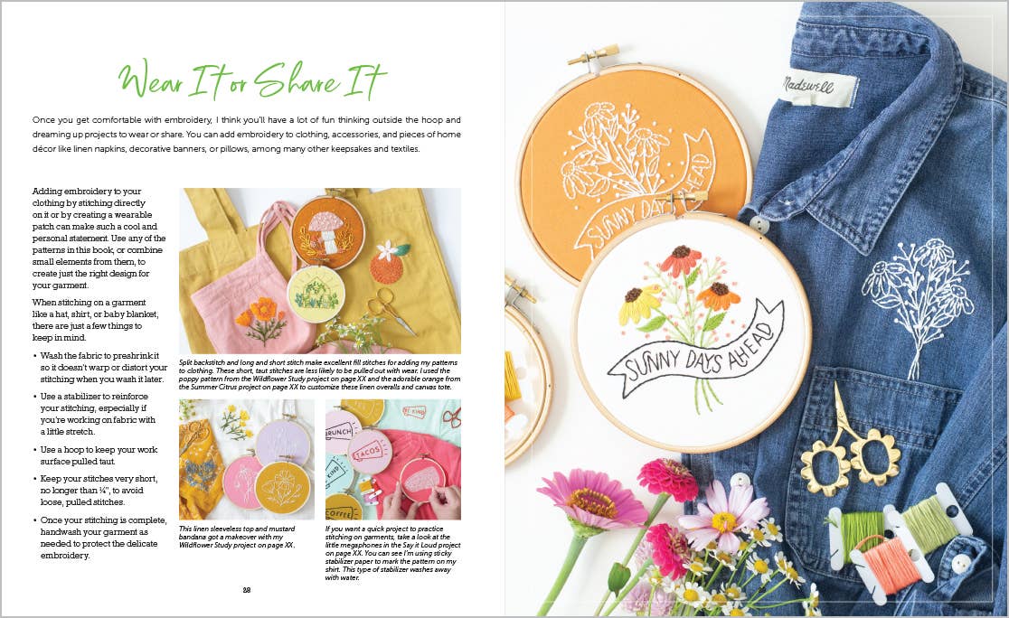 Sunny Stitches: Sweet & Simple Embroidery Projects