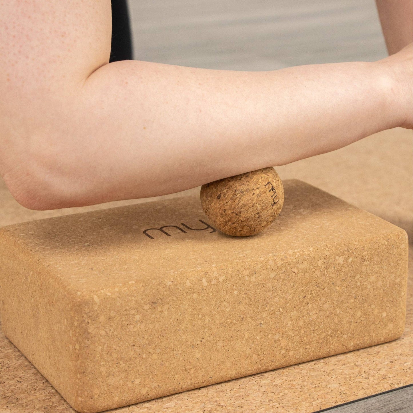 Cork Massage Balls: 10cm