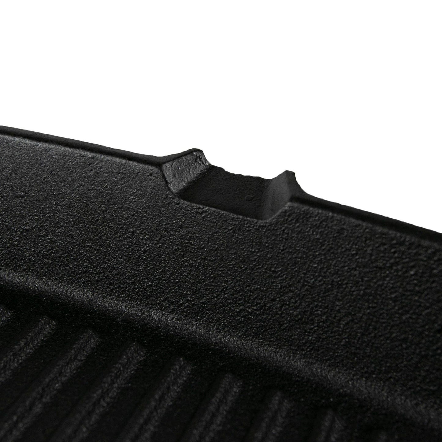 Pre-seasoned square grill pan with handle, 9.5"