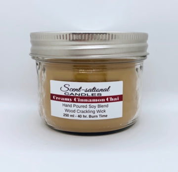 Scent-Sational Candle | Creamy Cinnamon Chai