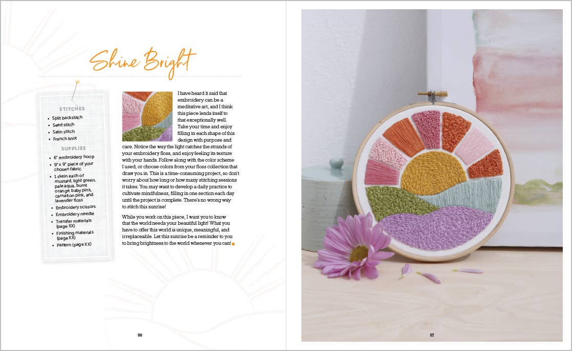 Sunny Stitches: Sweet & Simple Embroidery Projects