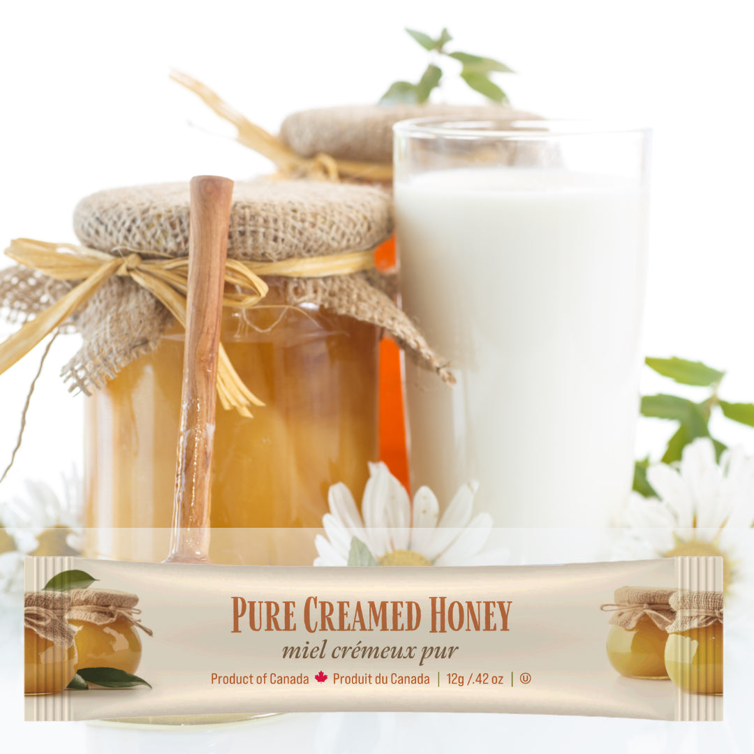 Honey Squeeze Pack - Pure Creamed Honey - OU Kosher