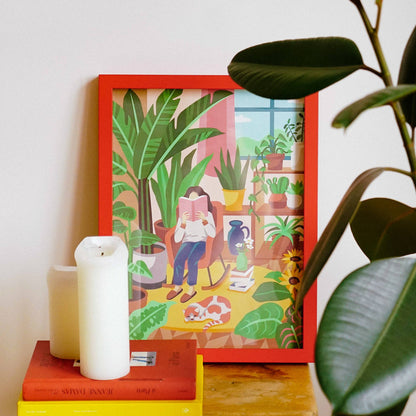 Cozy Reading - Paint by Numbers gift - Graduation Gifts 2025
