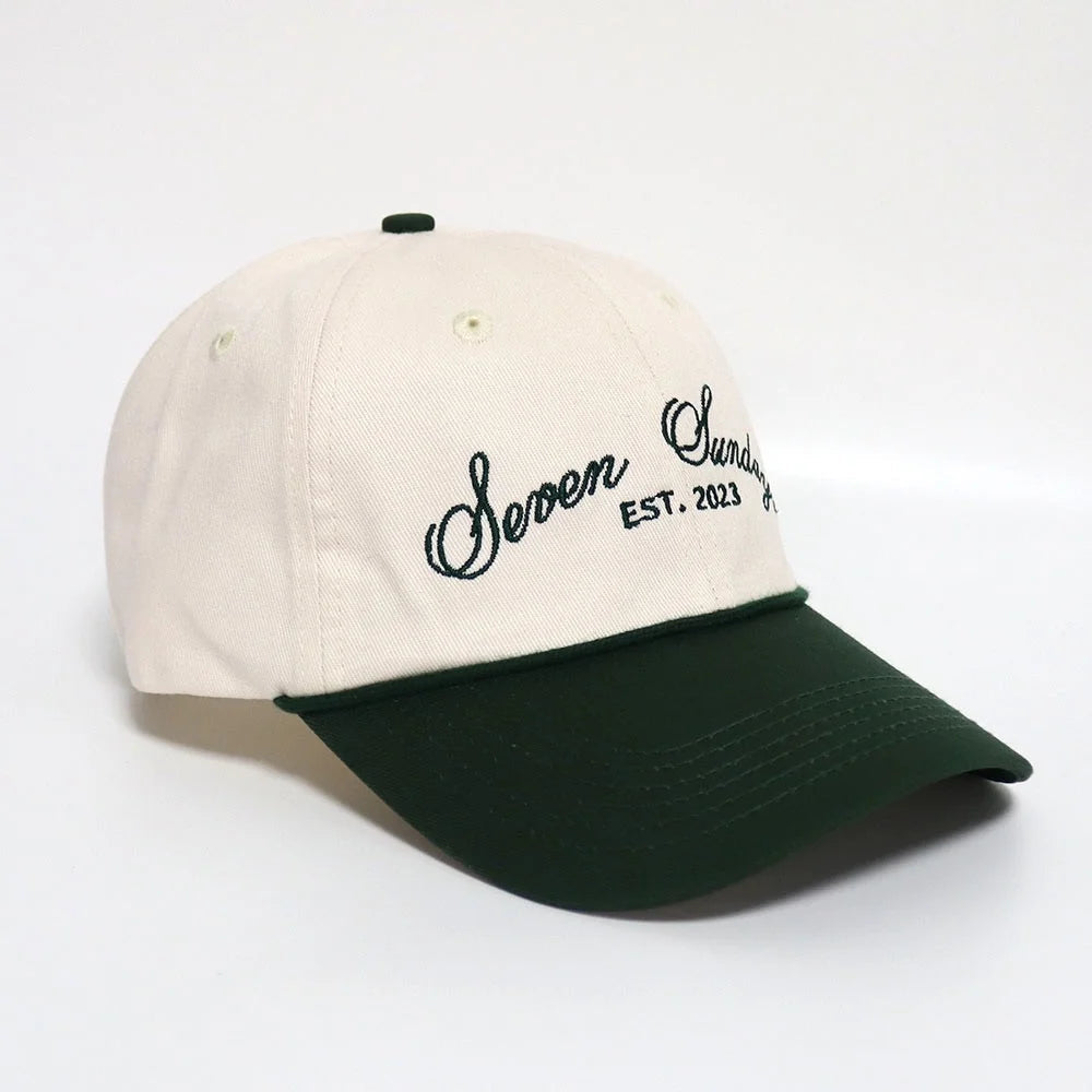 Seven Sundays Dad Hat -Green