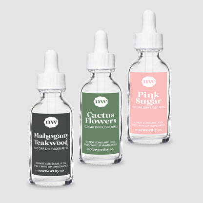 Car Diffusers Oil Refill | 25 Scents: Getaway Car