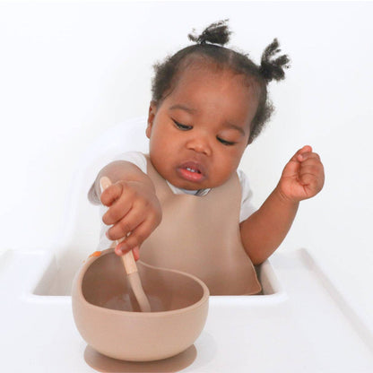 Bowl & Wooden Spoon Set - Dusty Rose: Dusty Rose