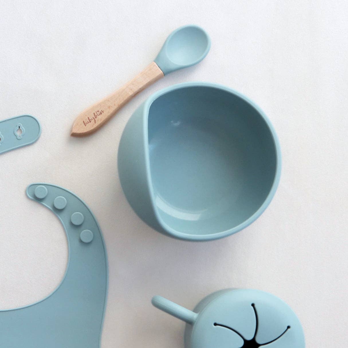 Bowl & Wooden Spoon Set - Dusty Rose: Dusty Rose
