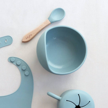 Bowl & Wooden Spoon Set - Dusty Rose: Dusty Rose