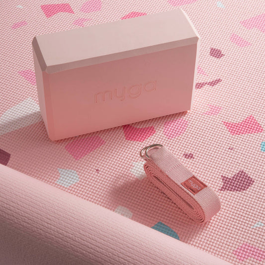 Printed Yoga Starter Kits: Terrazzo