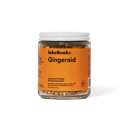 Gingeraid -  Superfood Tea Blend: Retail Glass Jar