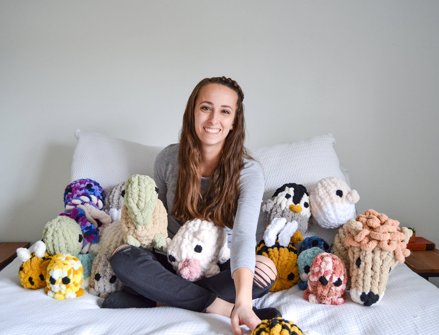 Super Simple Finger Knitting Kit Jiggle the Jellyfish