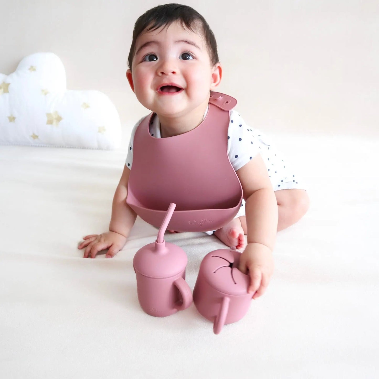 Sippy Cup with Straw, Spill-Proof & Anti-Stain - Caramel: Caramel