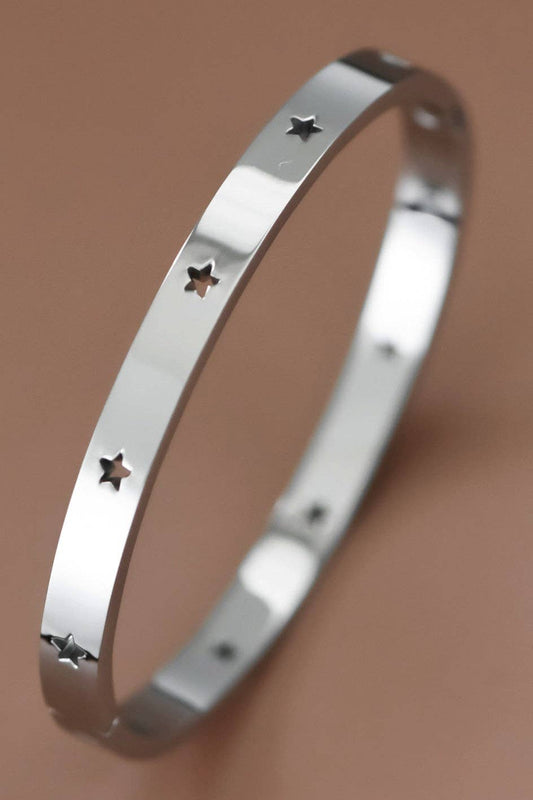 Tarnish-Resistant Waterproof Stainless Steel Bangle
