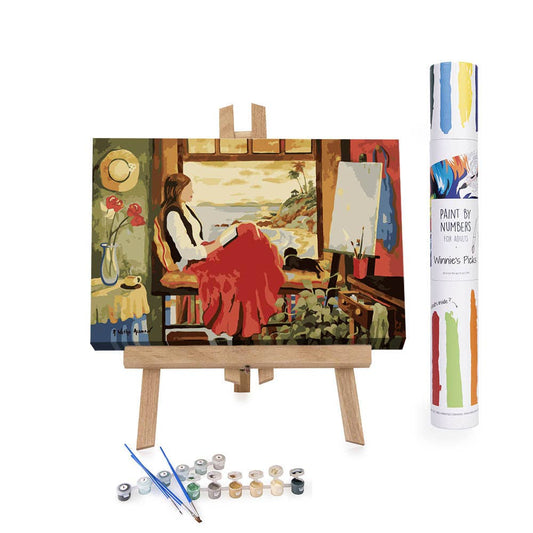 She's an artist - Paint by Numbers Kit - Summer 2025 Gift