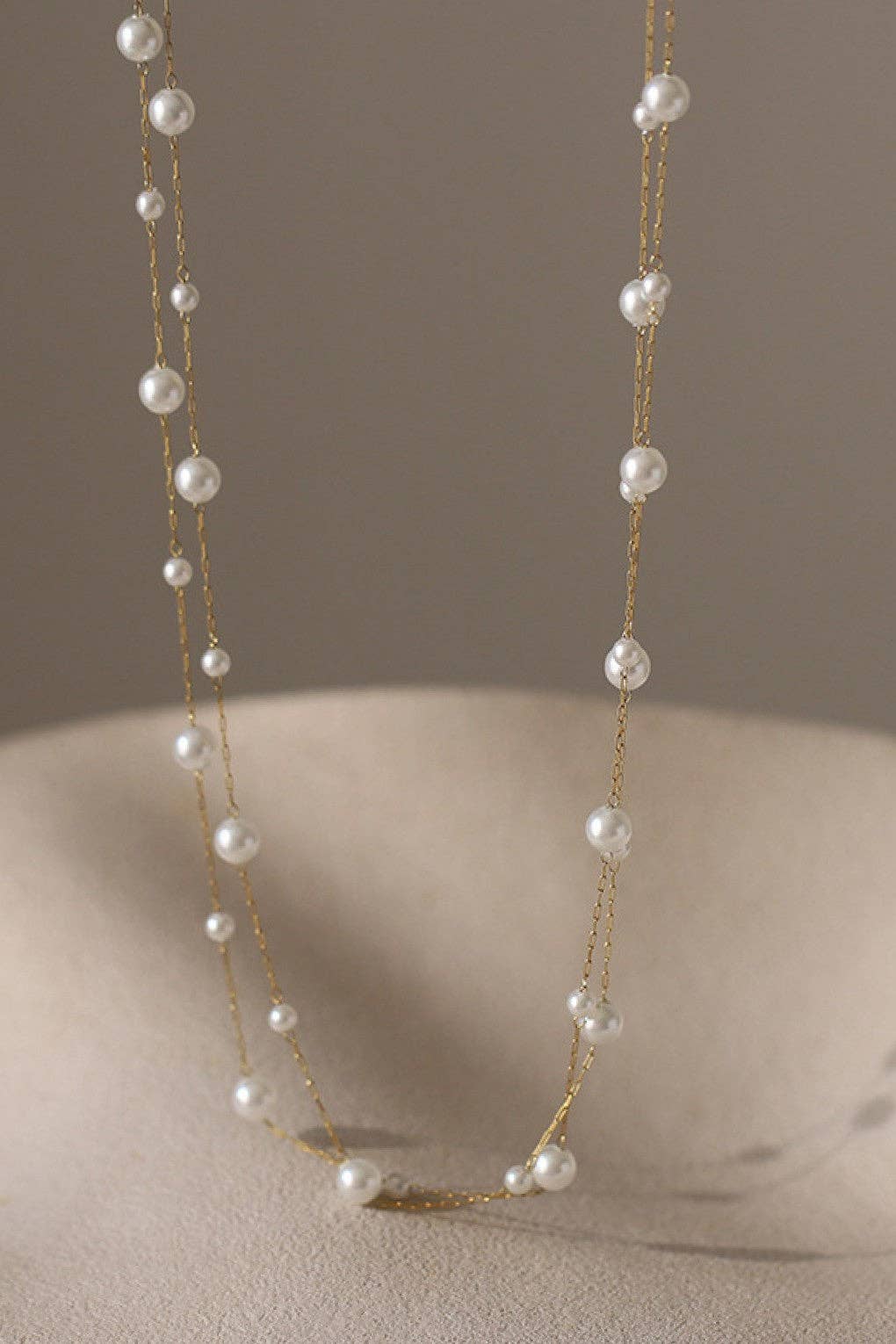 18K Gold Plated Waterproof Stainless Steel Chain Necklace