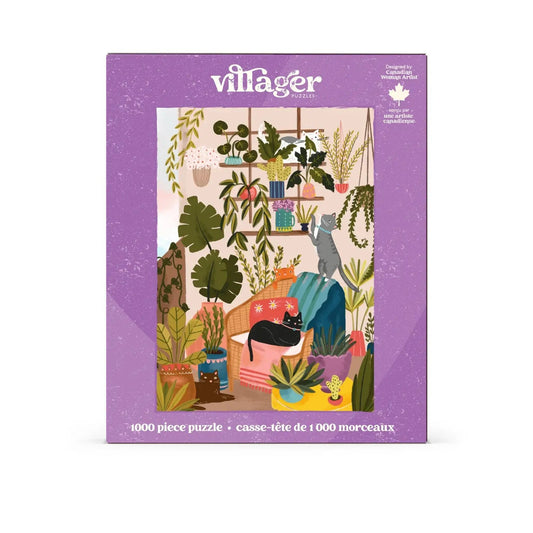 Balcony Cats | 1000-Piece Puzzle | Designed in Canada