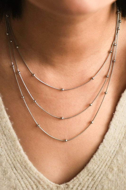 Tarnish-Resistant Waterproof Stainless Steel Chain Necklace