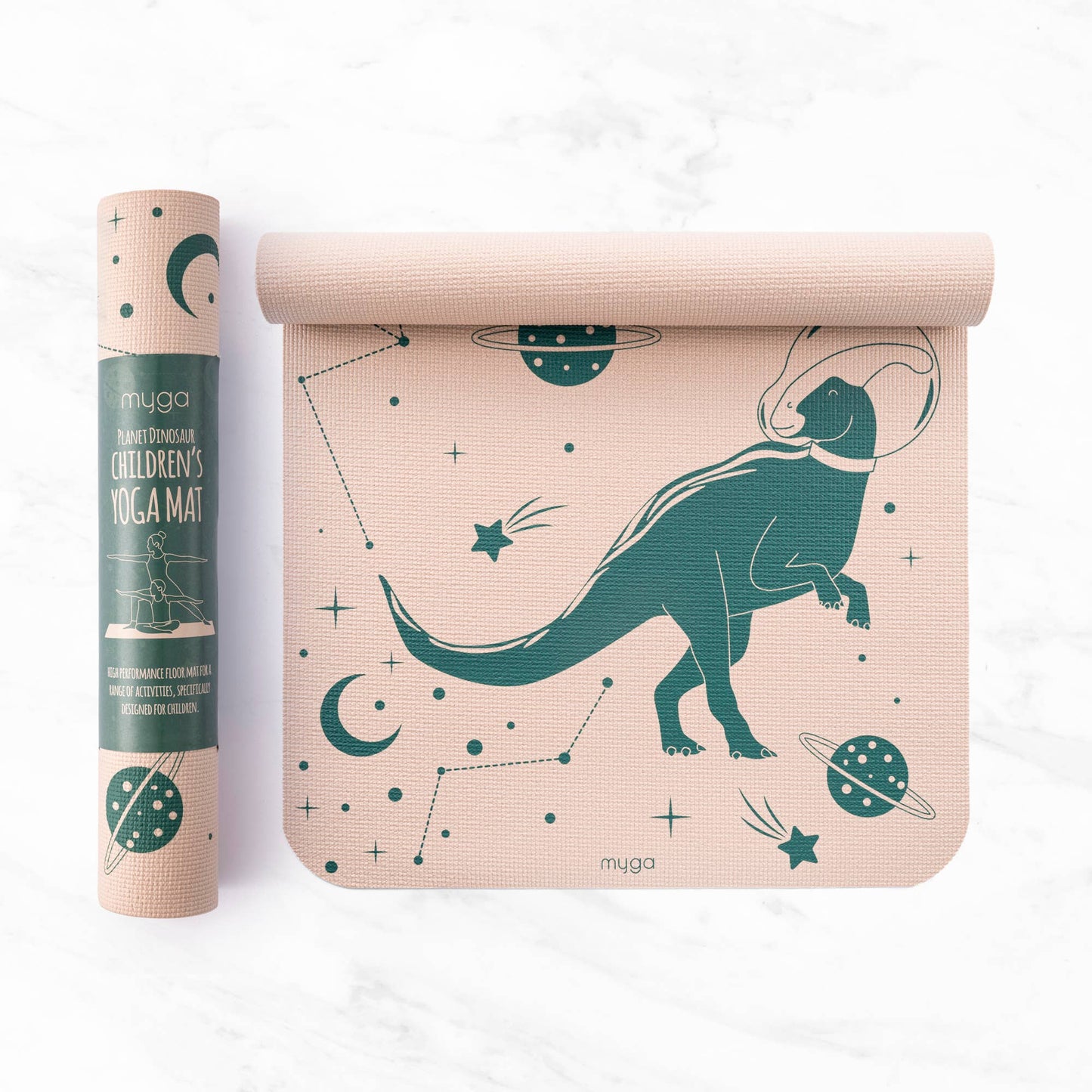 Kid's Space Dino Yoga Mat