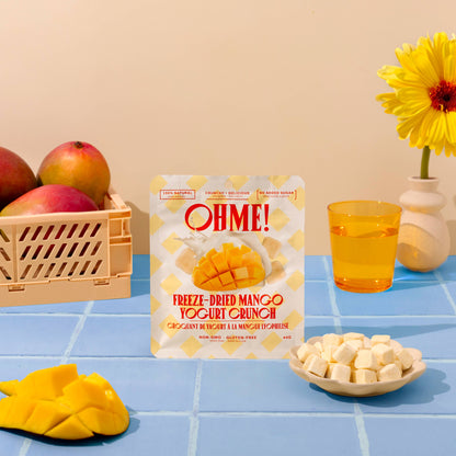 Freeze-Dried Mango Yogurt Crunch (Snack Size)