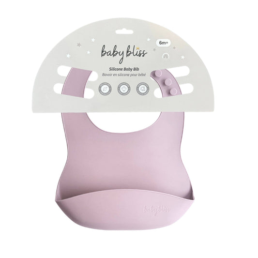 Silicone Bib - Dusty Pink: Dusty Pink