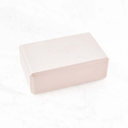 Foam Yoga Block - 6 Colours Available: Blush