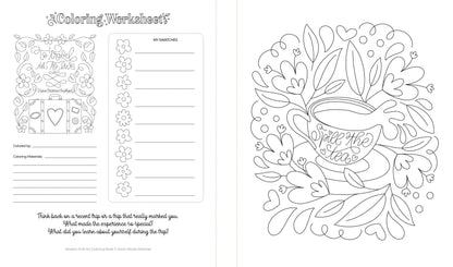 Modern Folk Art Coloring Book: 60 Patterns to Boost Joy
