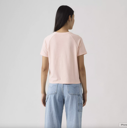 Graphic Game Day Tee Levis Embr Flowers
