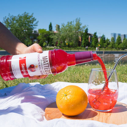 Matteo's Cocktail Mixes - Simple Syrup - Delicious Cocktail Mixers, Premium Bartender Style Cocktails: 1 Bottle