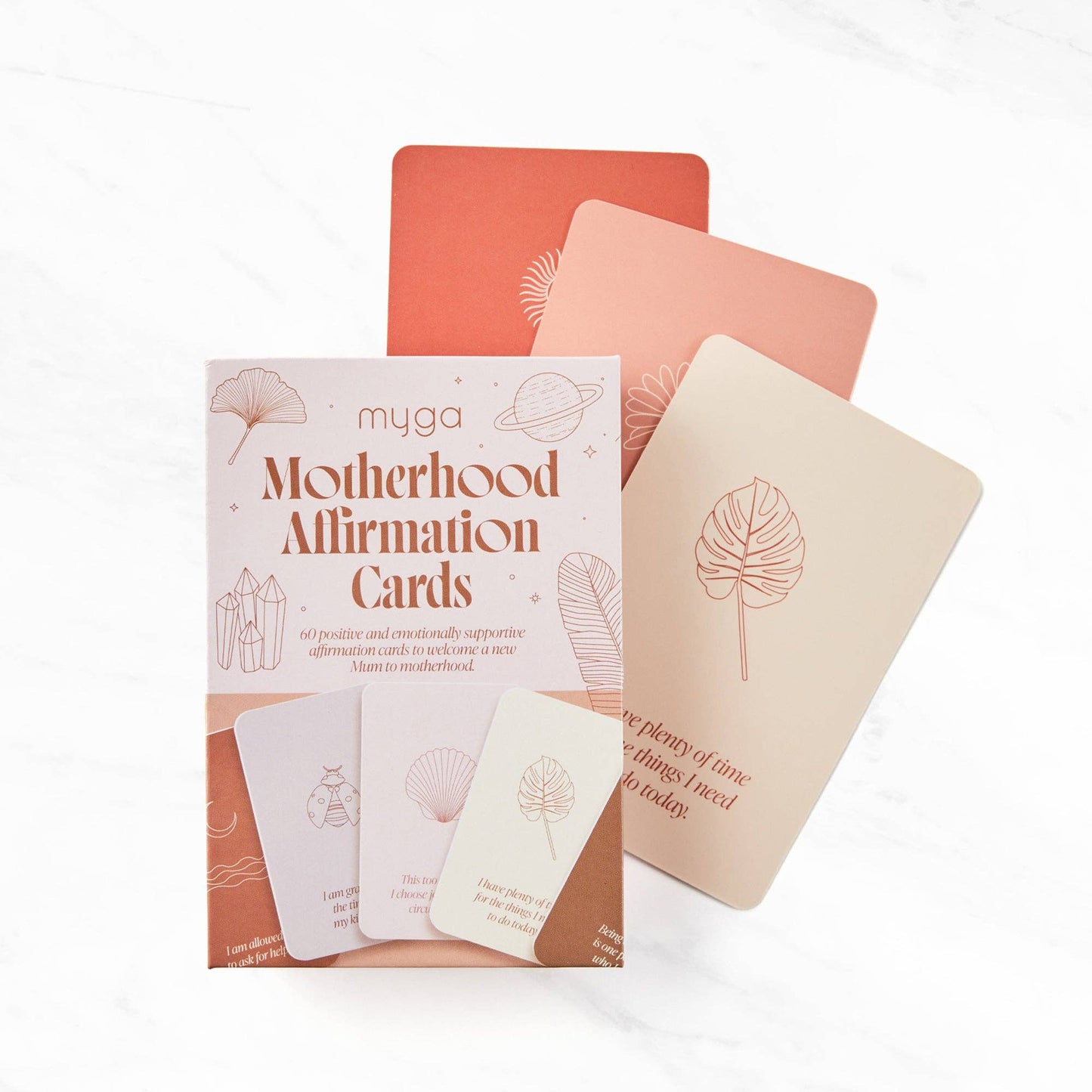 Myga Motherhood Affirmation Cards