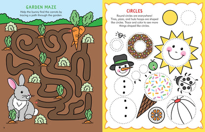 ABC 123 Preschool Activity Book