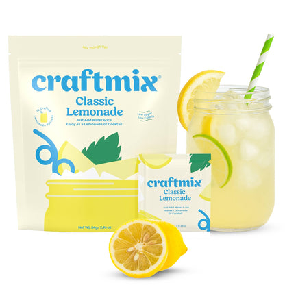 Classic Lemonade & Cocktail Mixer - 12 Serving Multipack
