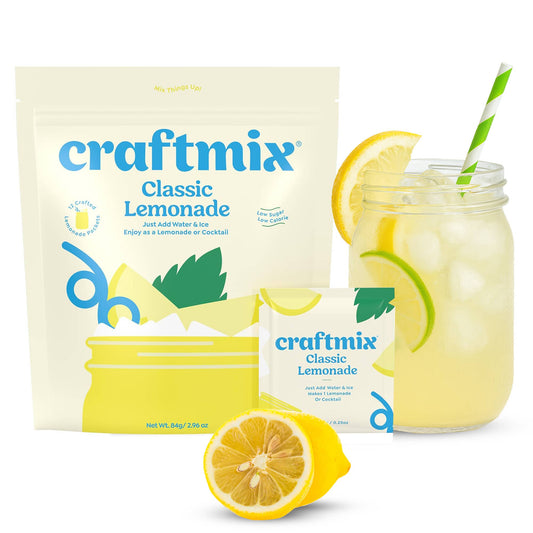 Classic Lemonade & Cocktail Mixer - 12 Serving Multipack