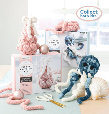 Super Simple Finger Knitting Kit Jiggle the Jellyfish