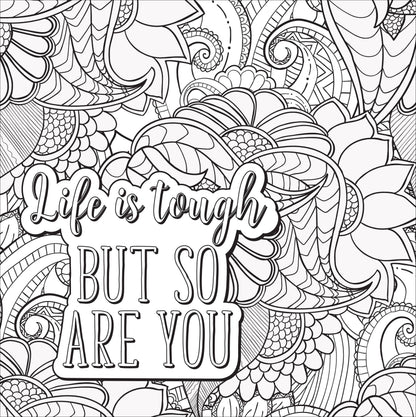 Self Care Artist's Coloring Book