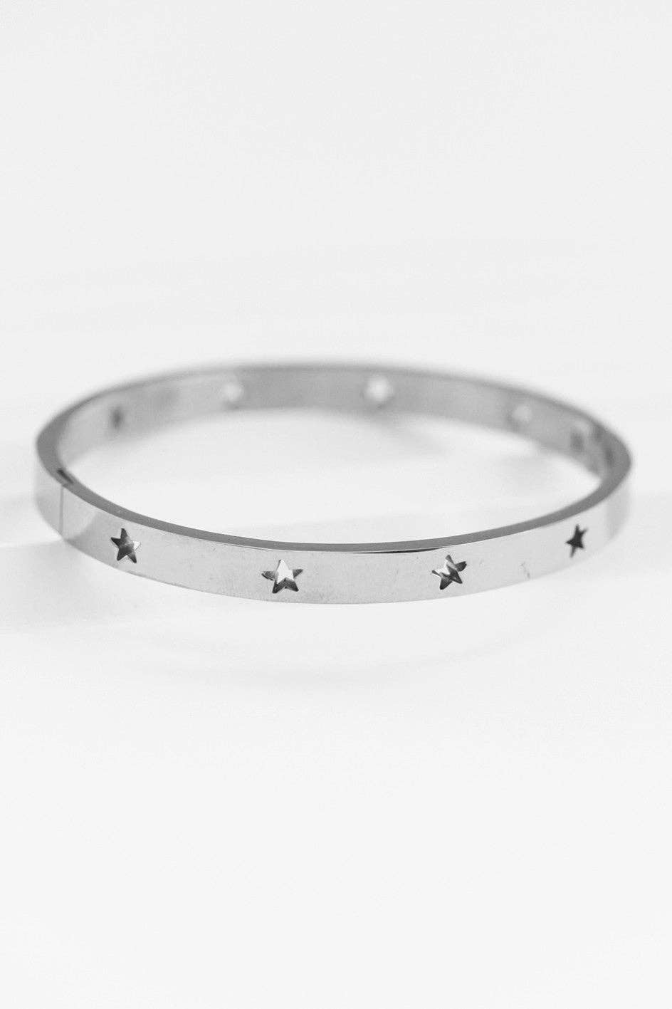 Tarnish-Resistant Waterproof Stainless Steel Bangle