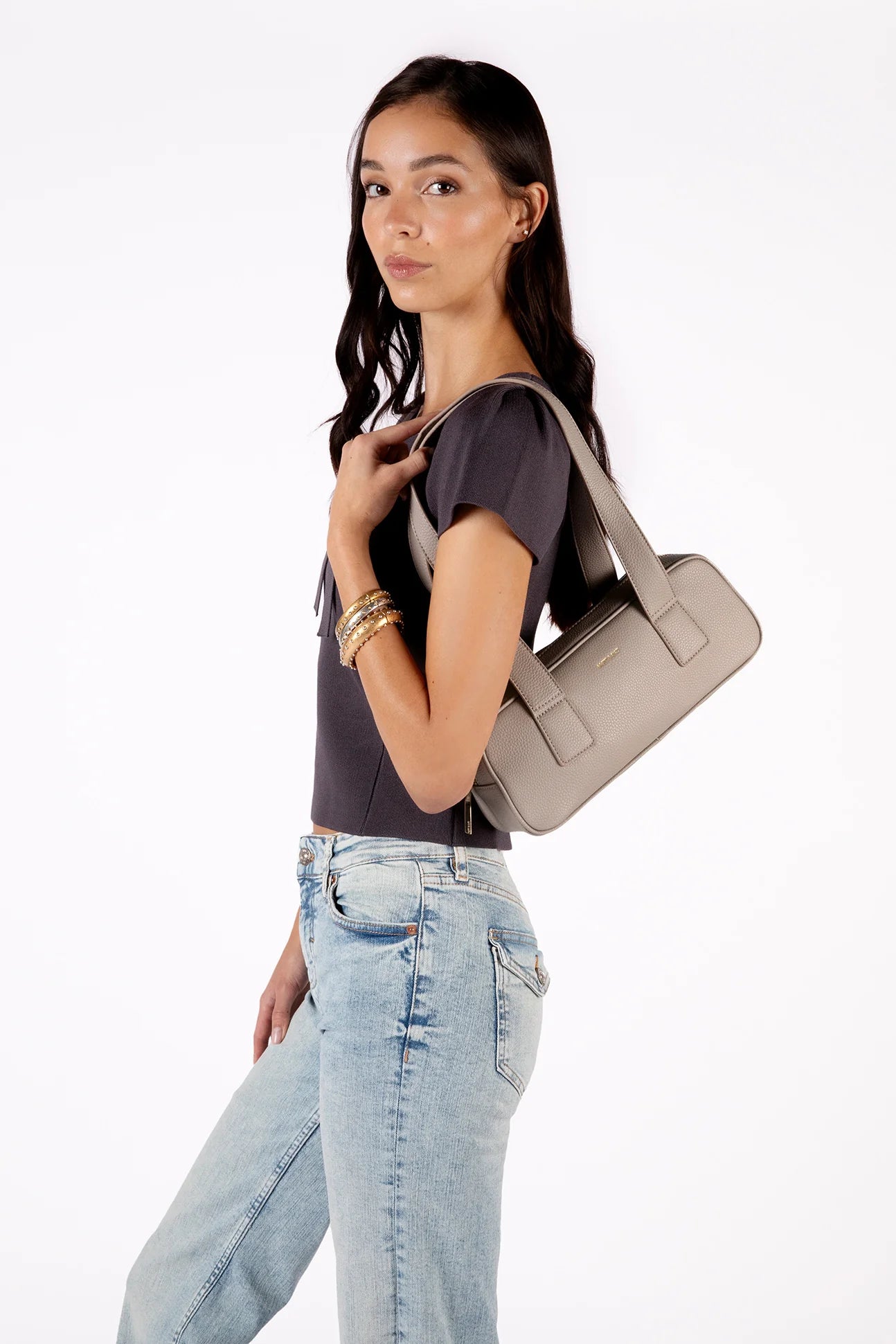 LEMUR Vegan Satchel – Grain