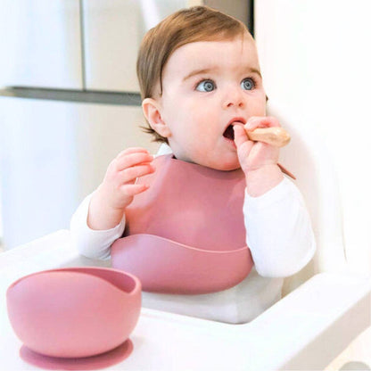 Bowl & Wooden Spoon Set - Dusty Rose: Dusty Rose