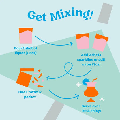 Classic Lemonade & Cocktail Mixer - 12 Serving Multipack