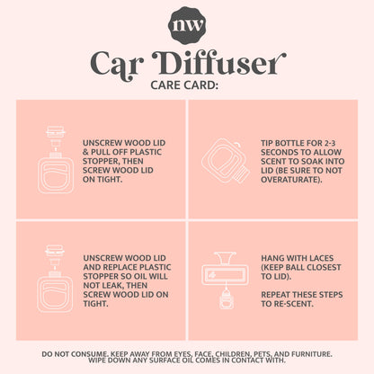 Car Diffusers | Cactus Flowers