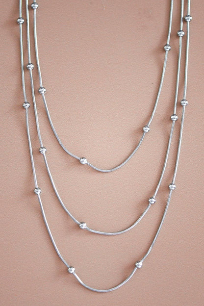 Tarnish-Resistant Waterproof Stainless Steel Chain Necklace