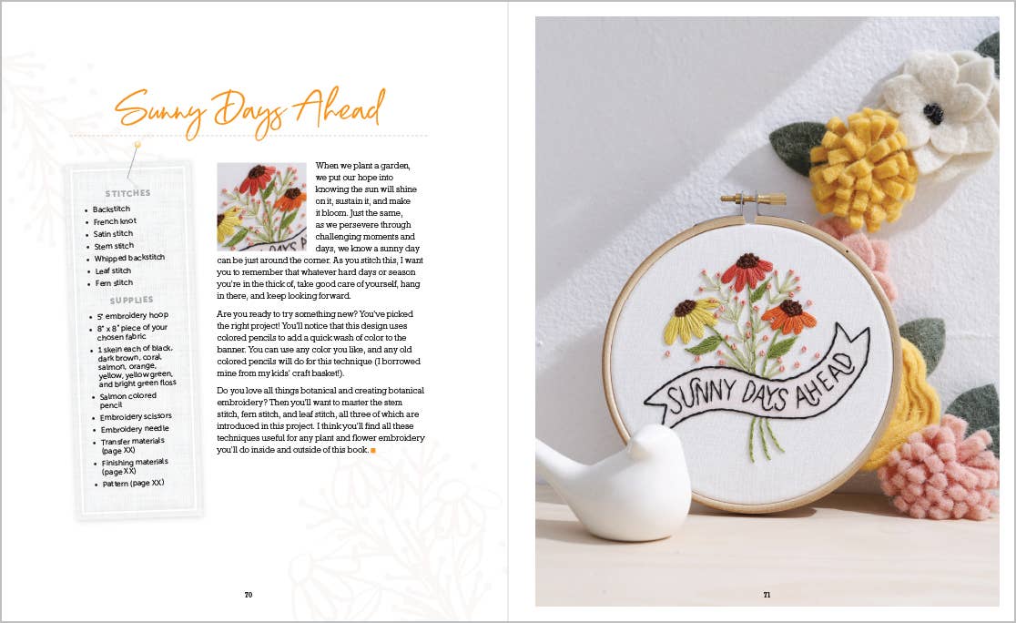 Sunny Stitches: Sweet & Simple Embroidery Projects