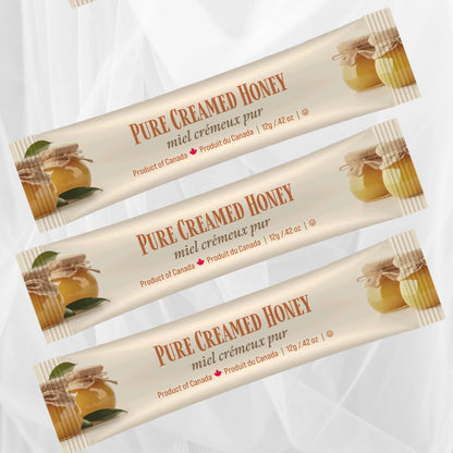 Honey Squeeze Pack - Pure Creamed Honey - OU Kosher