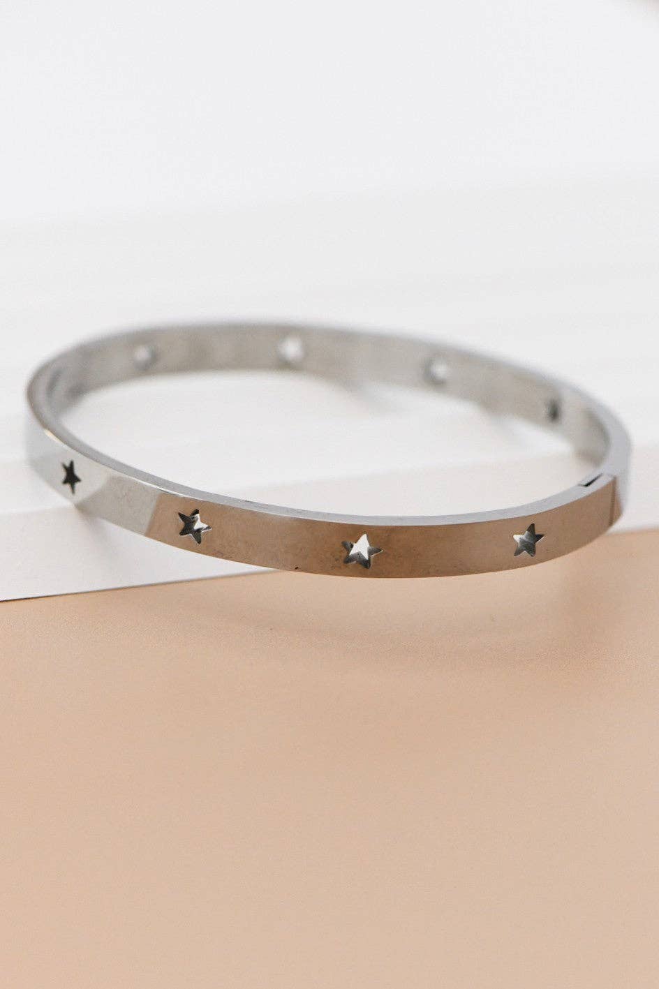 Tarnish-Resistant Waterproof Stainless Steel Bangle