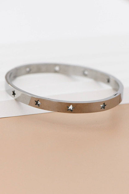 Tarnish-Resistant Waterproof Stainless Steel Bangle