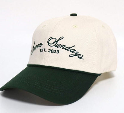 Seven Sundays Dad Hat -Green