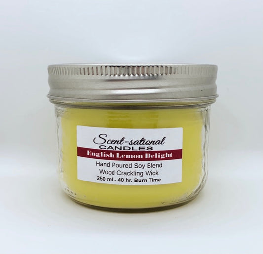Scent-Sational Candle | English Lemon Delight
