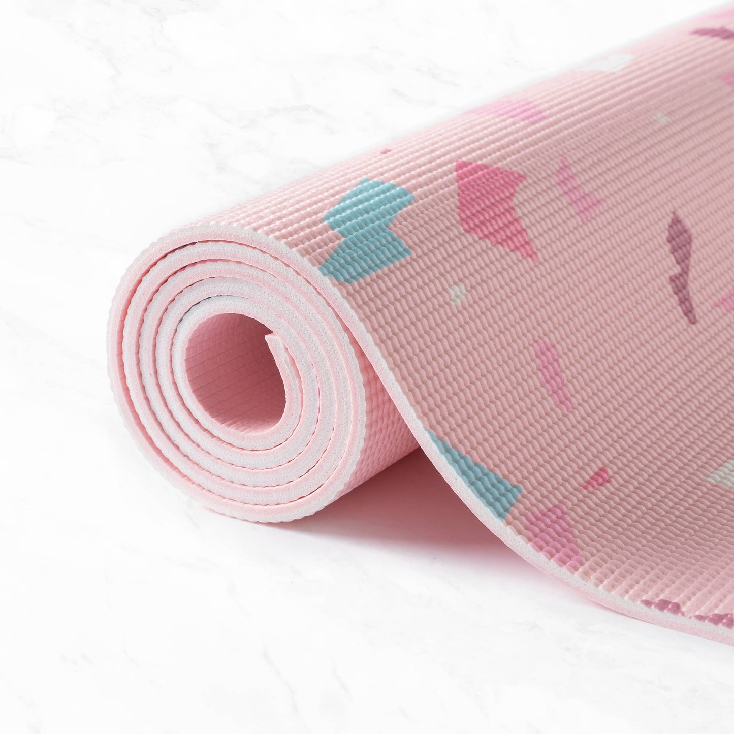 Printed Yoga Starter Kits: Terrazzo
